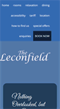 Mobile Screenshot of leconfieldhotel.com